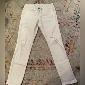 Treasure and Bond White Skinny Jeans
